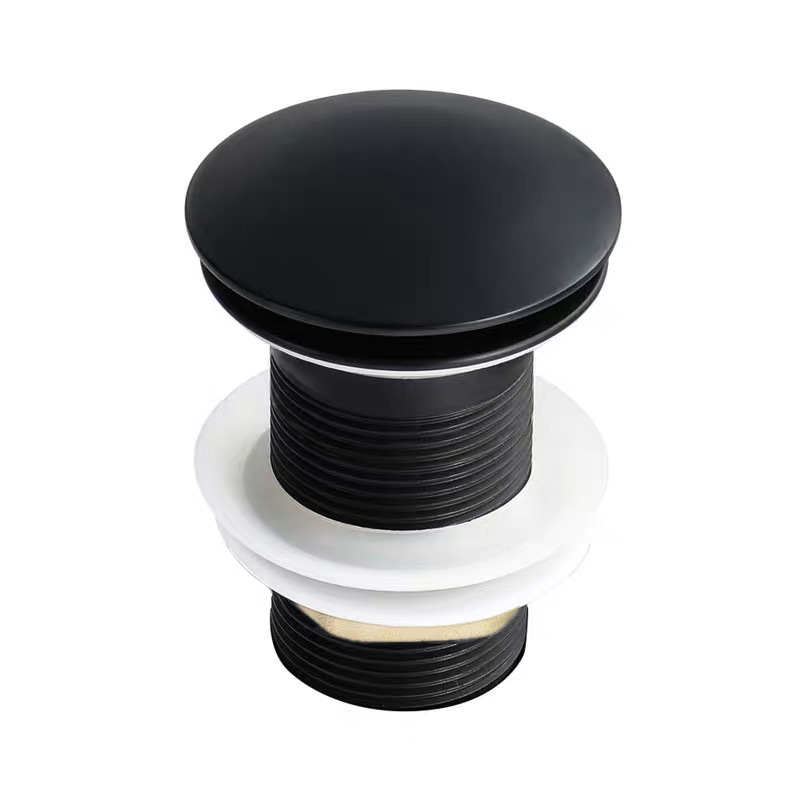 Pop-up waste in Matt Black